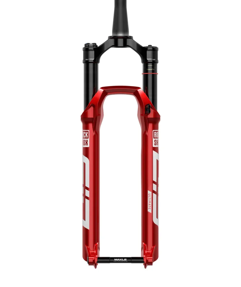ROCKSHOX SID ULTIMATE RACE DAY2 3P Remote 29" Widelec Axle 15x110mm Boost Red