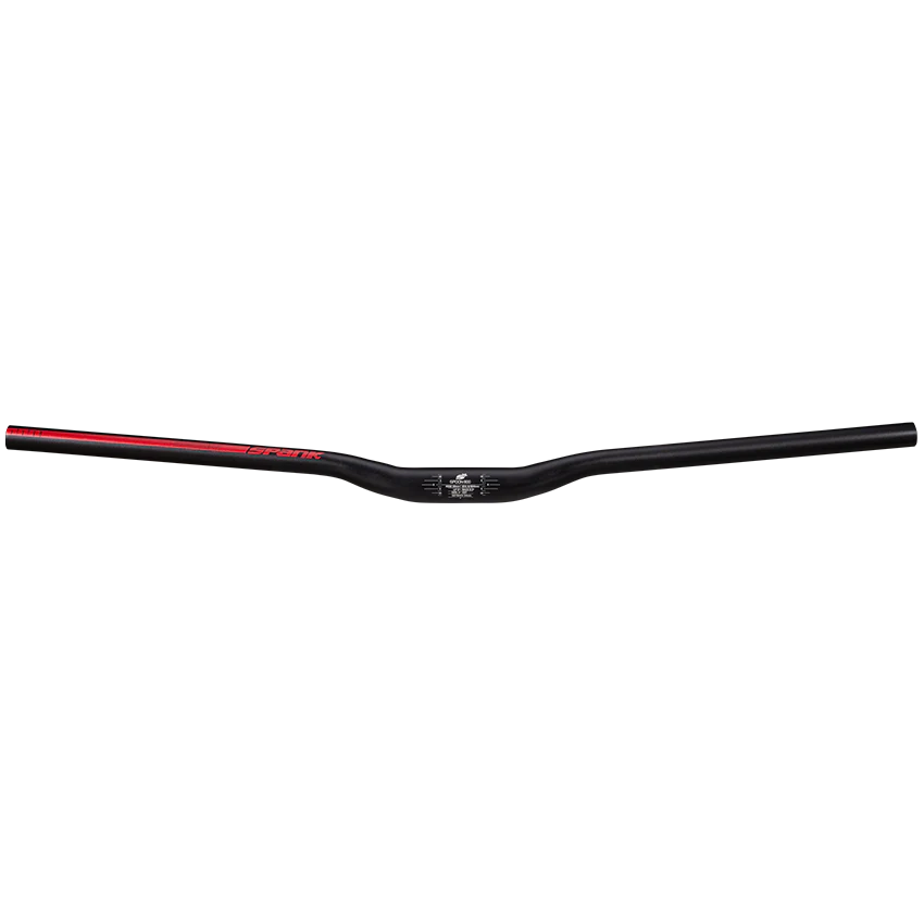 Wieszak SPANK SPOON 800 Rise 20mm 800mm czarny/czerwony