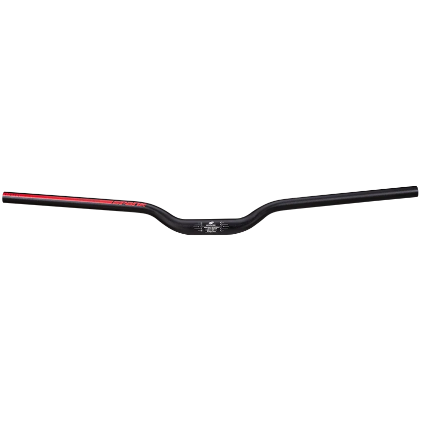 Wieszak SPANK SPOON 800 Rise 40mm 800mm czarny/czerwony