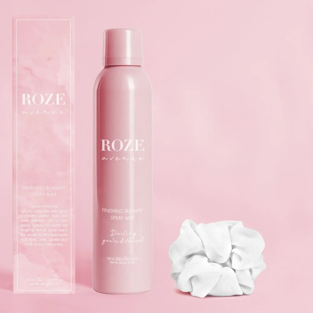 Roze Avenue - Wosk w Sprayu + Gumka do Włosów