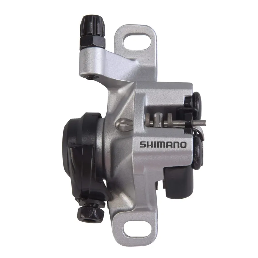 SHIMANO ALIVIO BR-M375 Srebrny zacisk hamulca tarczowego z linką przód/tył
