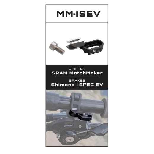 Adapter montażowy WOLF TOOTH ShiftMount MM-ISEV SRAM MatchMaker X Shifter > hamulec Shimano I-SPEC EV