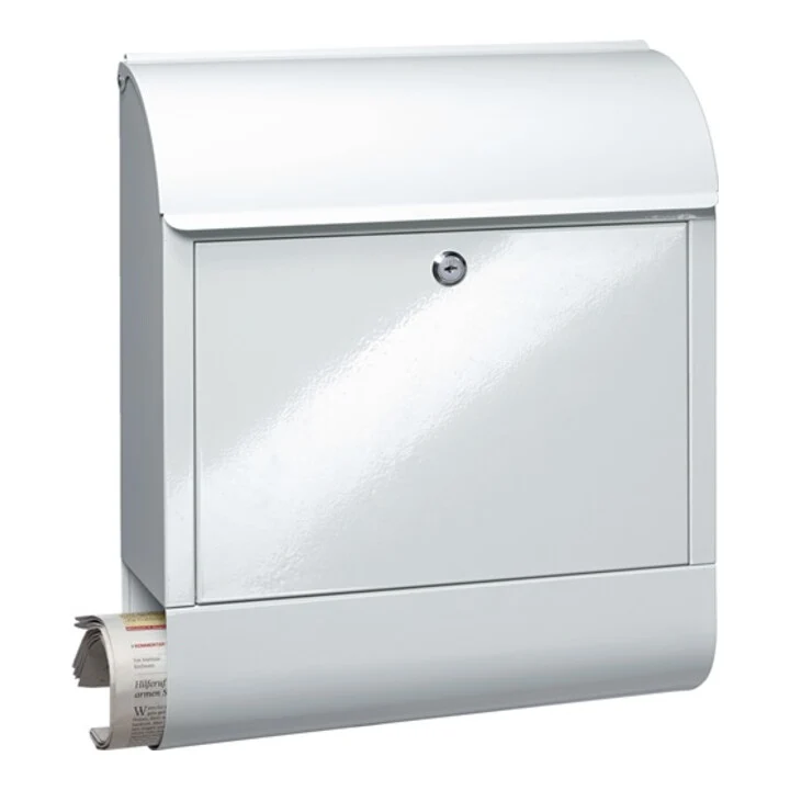 Skrzynka na listy BURG-WÄCHTER Scandic 825 W wysokość 460 mm szerokość 380 mm głębokość 125 mm ( 3000253464 )