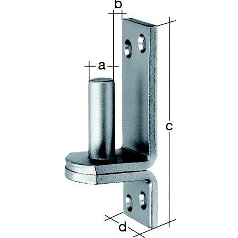 Zacisk GAH DI na płytce 16x13mm ( 3000200191 )