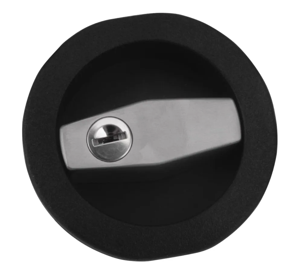 Zamek okrągły do szaf metalowych kartotekowych 1ZC-0401