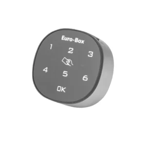 Zamek szyfrowy elektroniczny na kartę RFID z numeracją, bezkluczykowy BLACK 1ZE-034