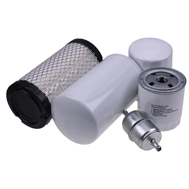Zestaw filtrów serwisowych 14051-7020 T2555-38031 T2555-38021 T2555-55411 11013-7029 dla Kioti Compact Tactor CS2210 CS241...